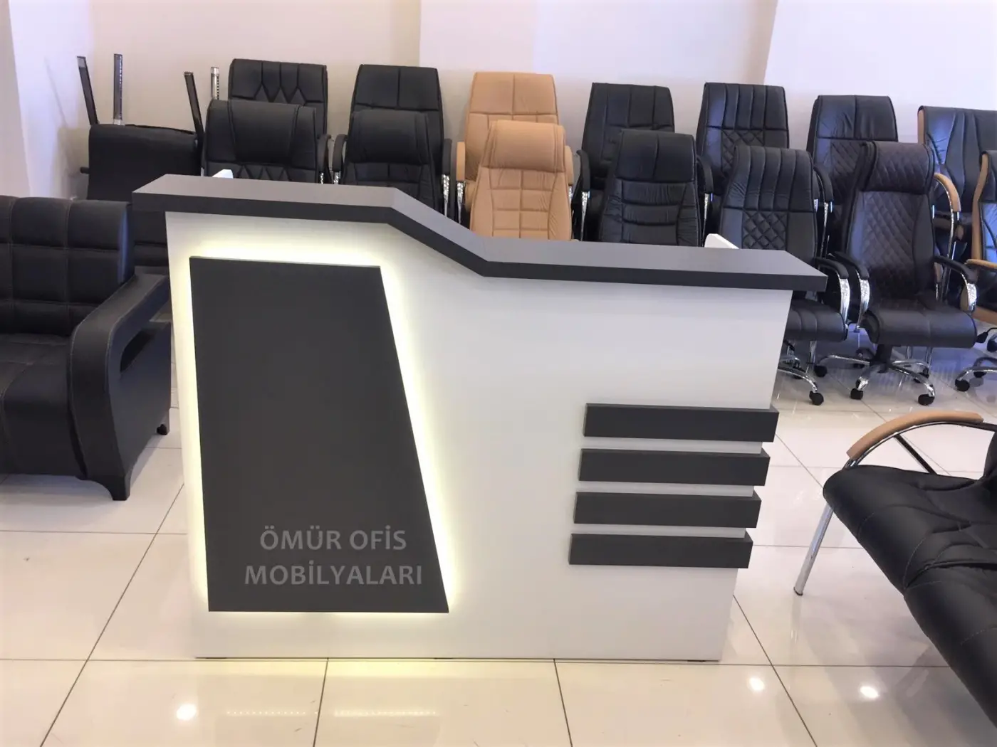 Korza Banko - Beyaz / Antrasit