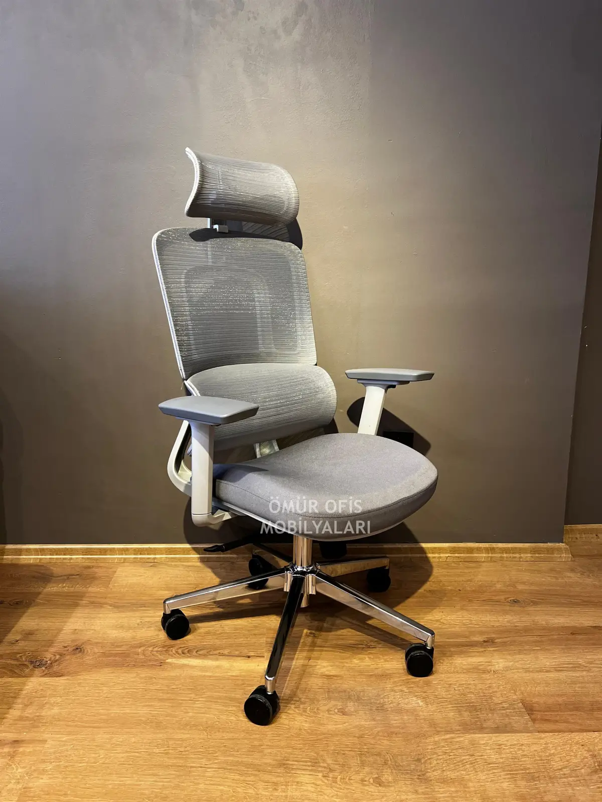 Lugano Grey File Makam Koltuğu