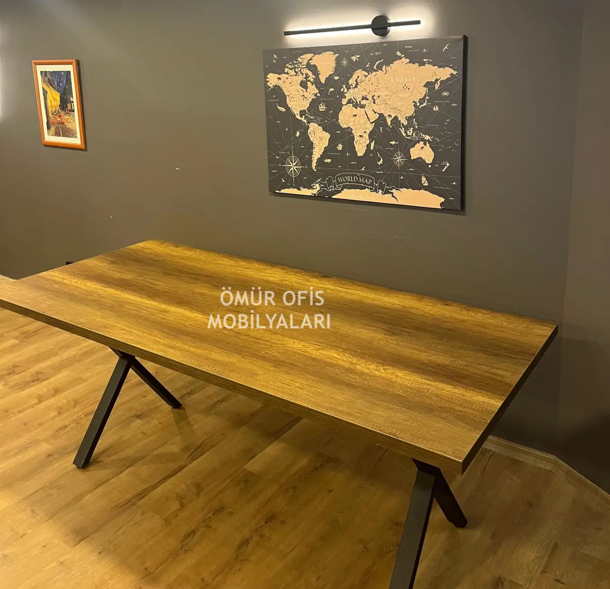 X Ayak Toplantı 200x90Cm + Petek