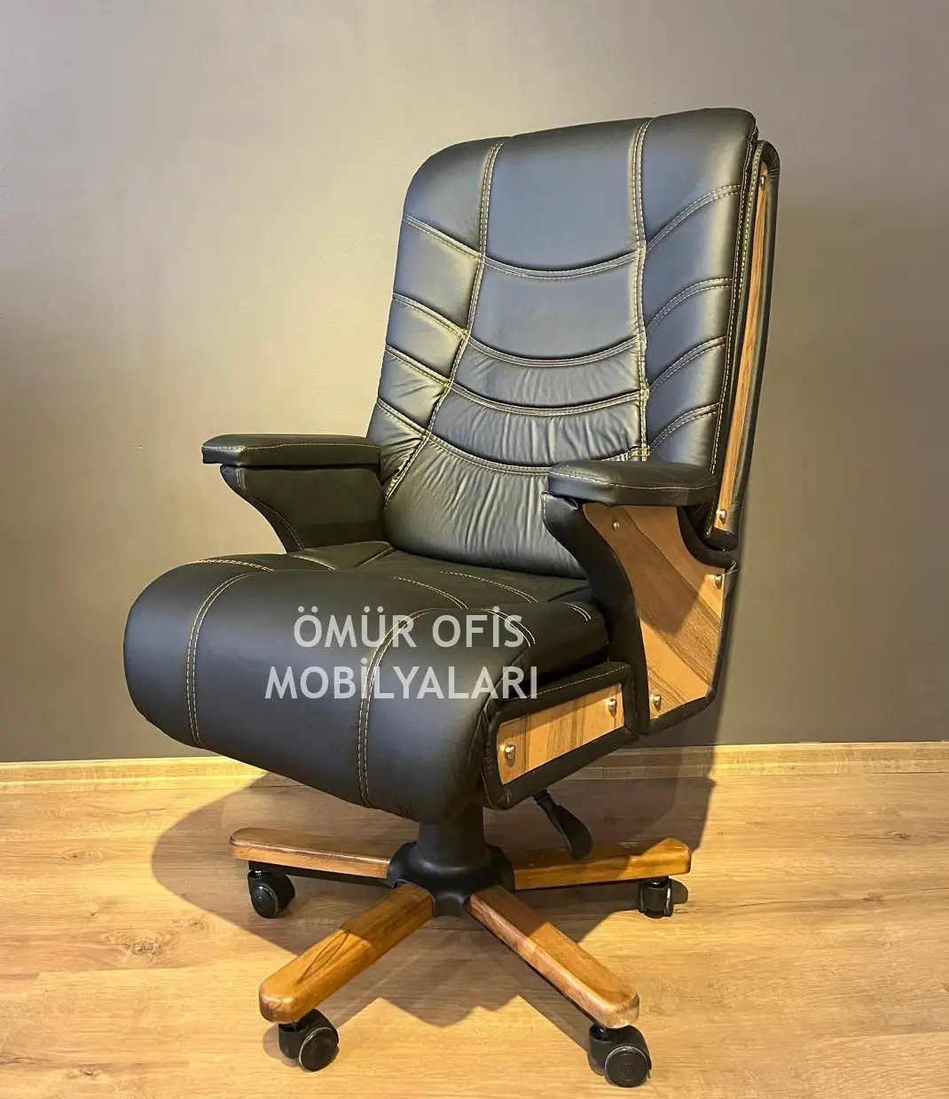 Tiger Ahşap Makam Koltuğu