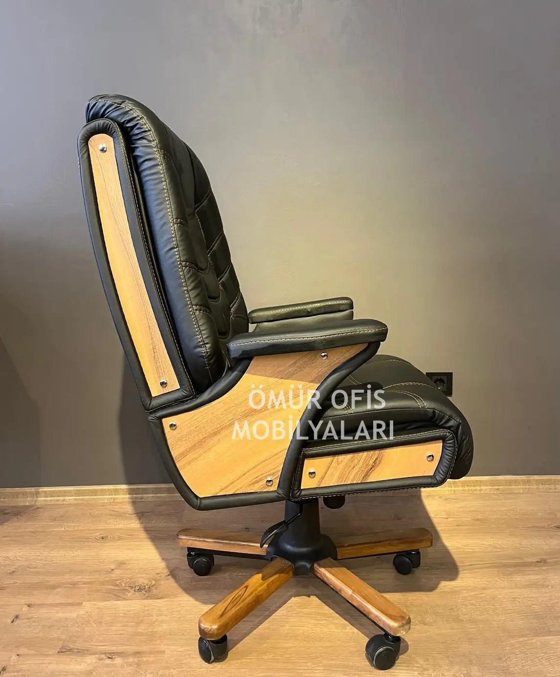 Tiger Ahşap Makam Koltuğu