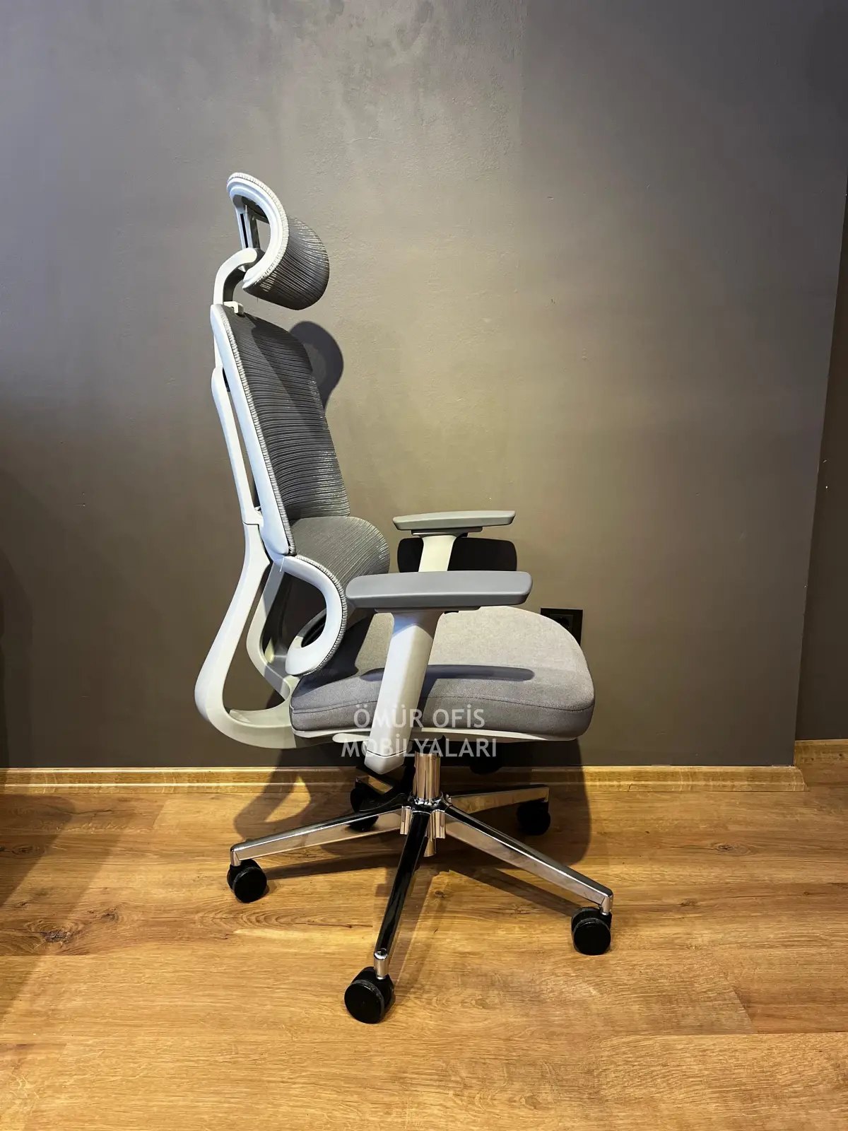 Lugano Grey File Makam Koltuğu