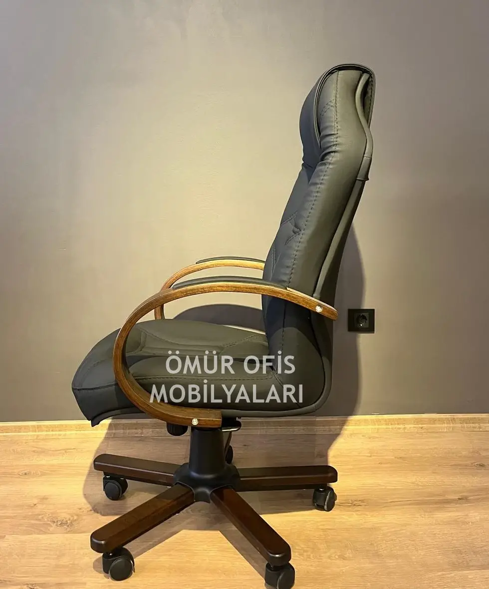 Uzay Ahşap Makam Koltuğu