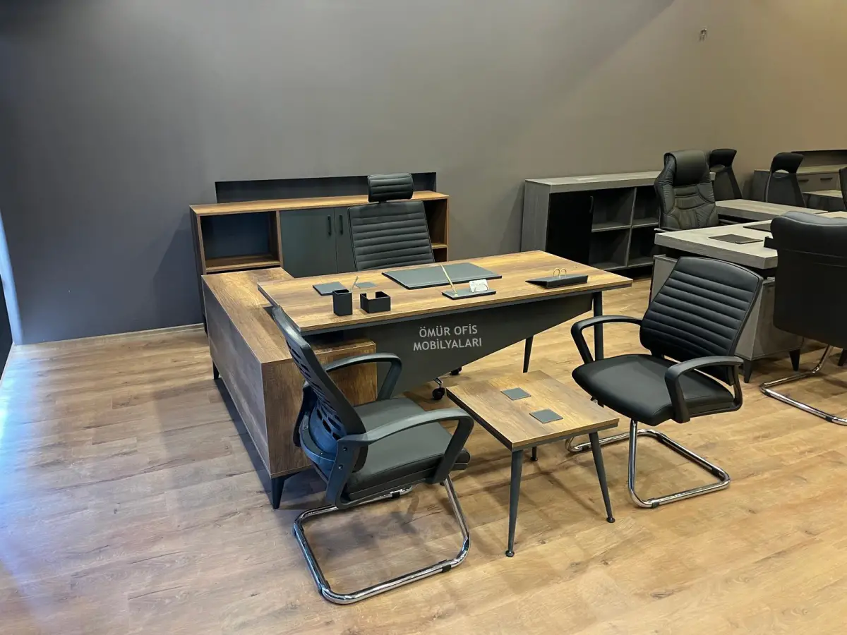 Duru Makam Takımı + Petek Deri Koltuk Takımı