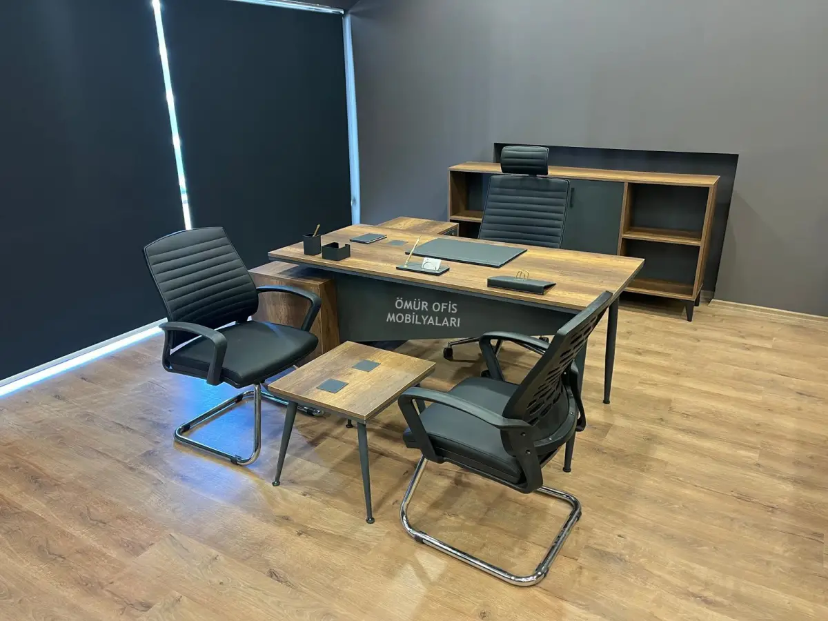 Duru Makam Takımı + Petek Deri Koltuk Takımı